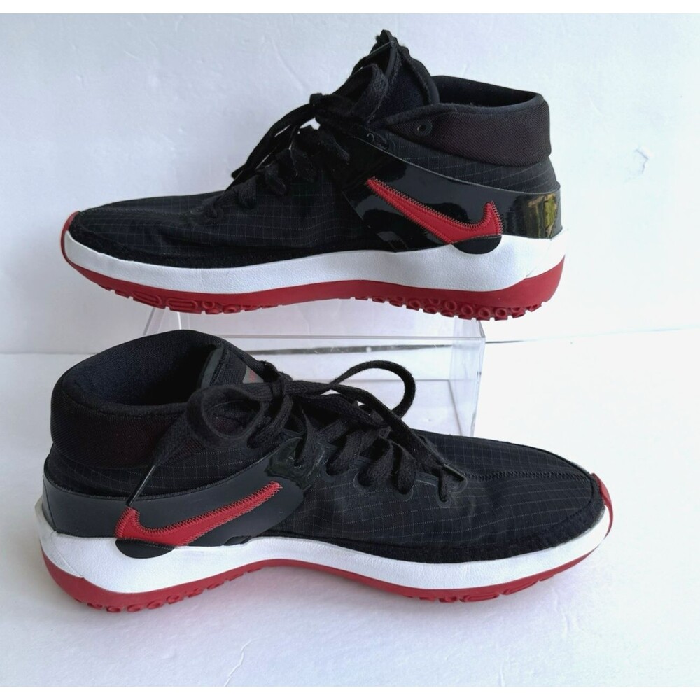 Nike Kevin Durant No 7 C19948-002 Mens Sneakers Basketball Shoes Black Red Sz 11